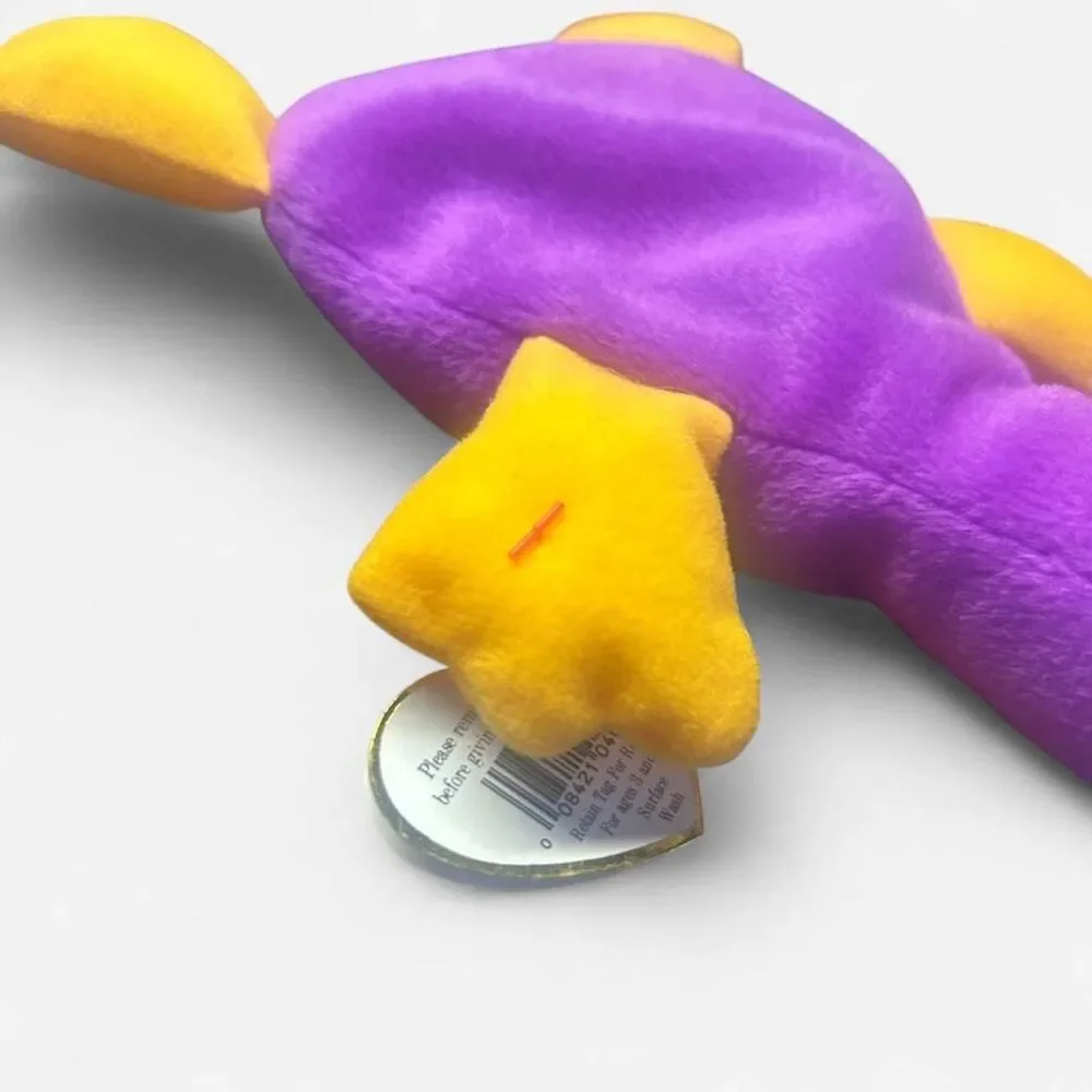 Rare Pristine Deep Purple Patti the Platypus Beanie Baby